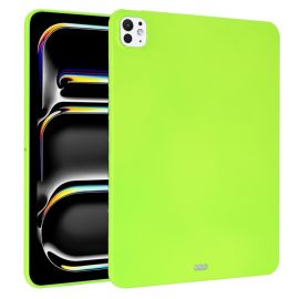 RUBBER Cover protettiva per Apple iPad Pro 13 2024 / M5 2025 verde neon