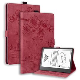 Custodia ART FLOWER Flip Amazon Kindle Scribe 2022 rossa