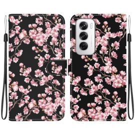ART Copri portafoglio per Oppo Reno12 5G PLUM BLOSSOM