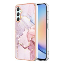 Cover protettiva IMD MARBLE per Samsung Galaxy A25 5G ROSE GOLD
