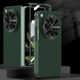 GKK LEATHER Cover con vetro per One Plus Open verde