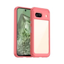 CRYSTAL Cover protettiva per Google Pixel 8a rossa