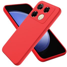 RUBBER Cover protettiva per Infinix Note 40 Pro / 40 Pro+ 5G rosso