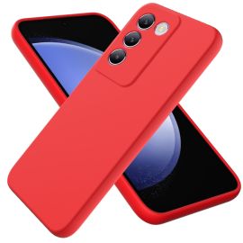 RUBBER Calotta protettiva per Vivo V40 SE 5G rosso