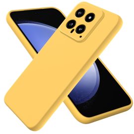 Cover protettiva RUBBER per Xiaomi 14 gialla