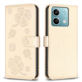 Cover portafoglio ART C LOVE R per Xiaomi Redmi Note 13 oro
