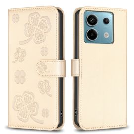 Cover portafoglio ART C LOVE R per Xiaomi Redmi Note 13 Pro oro