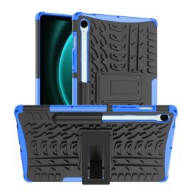 STAND Custodia Extra resistente Samsung Galaxy Tab S10 FE / Tab S9 FE blu
