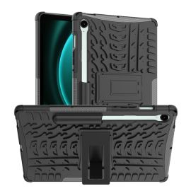 STAND Custodia Extra resistente Samsung Galaxy Tab S10 FE / Tab S9 FE nera