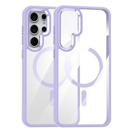 Cover MAGSAFE TRANSPARENT per Samsung Galaxy S24 Ultra 5G viola