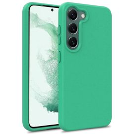 Custodia protettiva ECO RUBBER Samsung Galaxy S24 Plus 5G verde chiaro