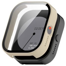 PC FULL COVER Cover in plastica con vetro per CMF Watch Pro beige