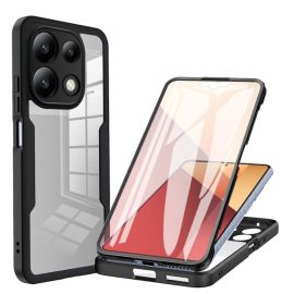 DUAL Cover bifacciale con pellicola Xiaomi Redmi Note 13 Pro nero