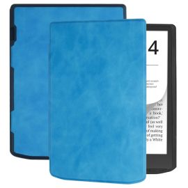 SOFT Custodia pieghevole Pocketbook InkPad 4 743G / InkPad Color 3 743K3 / InkPad Color 2 743 azzurro