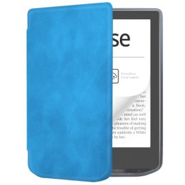 Custodia pieghevole SOFT Pocketbook 629 Verse / Pocketbook 634 Verse Pro azzurro