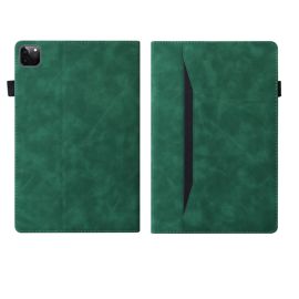 FLATY Custodia Flip per Apple iPad Pro 13 2024 / M5 2025 verde