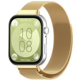 MILANESE Cinturino in metallo per orologio Huawei Fit 3 oro
