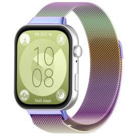 MILANESE Cinturino in metallo per orologio Huawei Fit 3 COLORATO