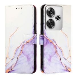 ART MARBLE Cover portafoglio per Xiaomi Poco F6 PURPLE