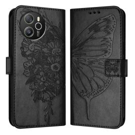 ART BUTTERFLY Cover portafoglio per Blackview Shark 8 nero