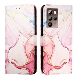 ART MARBLE Cover portafoglio per HTC U24 Pro ROSE GOLD