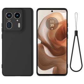 RUBBER Calotta protettiva per Motorola Edge 50 Ultra nera