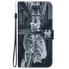 ART Custodia a portafoglio per Xiaomi Redmi 13 TIGER