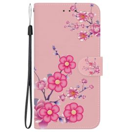 ART Cover portafoglio per Xiaomi Redmi 13 CHERRY BLOSSOM