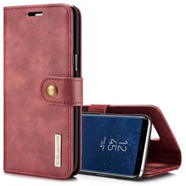 DG.MING Cover portafoglio 2in1 Samsung Galaxy S8 Plus rosso