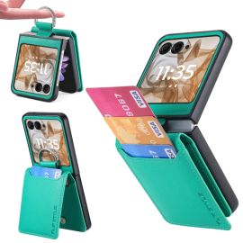 CARD Copertina con scomparti per carte Motorola Razr 50 Ultra verde