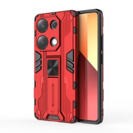SUPERSONIC Cover resistente per Xiaomi Redmi Note 13 Pro rossa