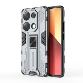 SUPERSONIC Cover resistente per Xiaomi Redmi Note 13 Pro grigia