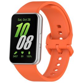 SILICONE Cinturino sostituibile per Samsung Galaxy Fit3 arancione