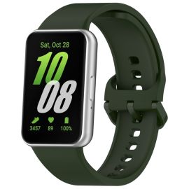 SILICONE Cinturino sostituibile per Samsung Galaxy Fit3 verde scuro