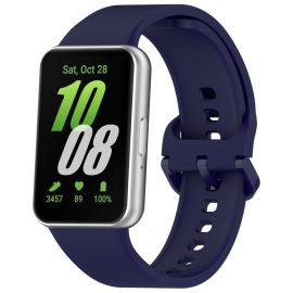 SILICONE Cinturino sostituibile per Samsung Galaxy Fit3 blu scuro