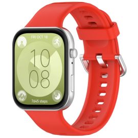 SILICONE Cinturino sostituibile per Huawei Watch Fit 3 rosso