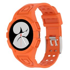 GLACIER Custodia protettiva con cinturino per Samsung Galaxy Watch FE arancione