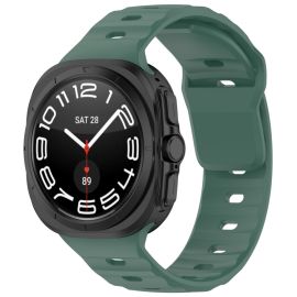 BUTTERFLY Cinturino sostituibile per Samsung Galaxy Watch Ultra / Watch Ultra 2025 verde scuro