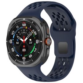AIRY Cinturino in silicone per Samsung Galaxy Watch Ultra / Watch Ultra 2025 blu scuro