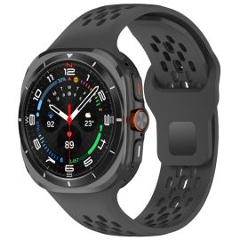 AIRY Cinturino in silicone per Samsung Galaxy Watch Ultra / Watch Ultra 2025 nero