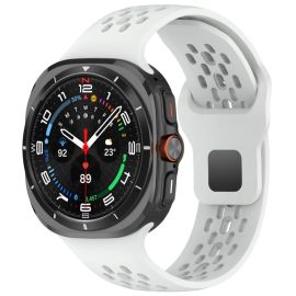 AIRY Cinturino in silicone per Samsung Galaxy Watch Ultra / Watch Ultra 2025 bianco
