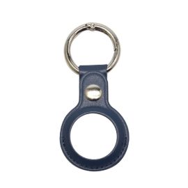 Custodia LEATHER per AirTag Apple blu