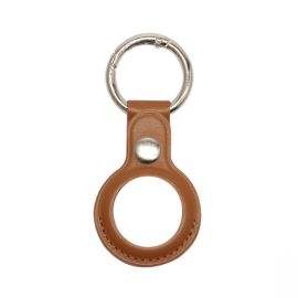 Custodia LEATHER per AirTag Apple marrone