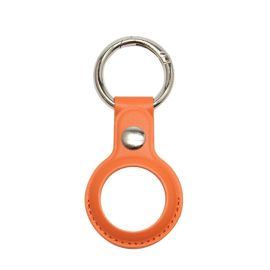 Custodia LEATHER per AirTag Apple arancione