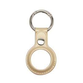 Custodia LEATHER per AirTag Apple oro