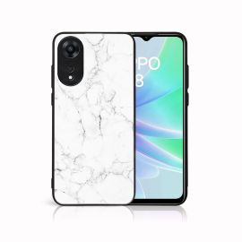MY ART Calotta protettiva per Oppo A78 WHITE MARBLE (144)
