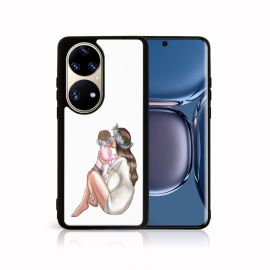 MY ART Cover protettiva Huawei P50 Pro- GIRL (111)