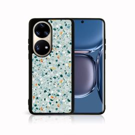 MY ART Cover protettiva Huawei P50 Pro - TERRAZZO BLUE (164)