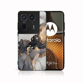 MY ART Calotta protettiva per Motorola Edge 50 Ultra GREY MARBLE (140)