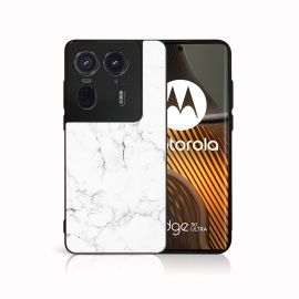 MY ART Calotta protettiva per Motorola Edge 50 Ultra WHITE MARBLE (144)